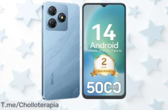 Descubre Oscal 2025 con android 14 y cámara espectacular precio loco que dura todo el día ¡ofertón nunca visto solo por tiempo limitado actúa ya!
