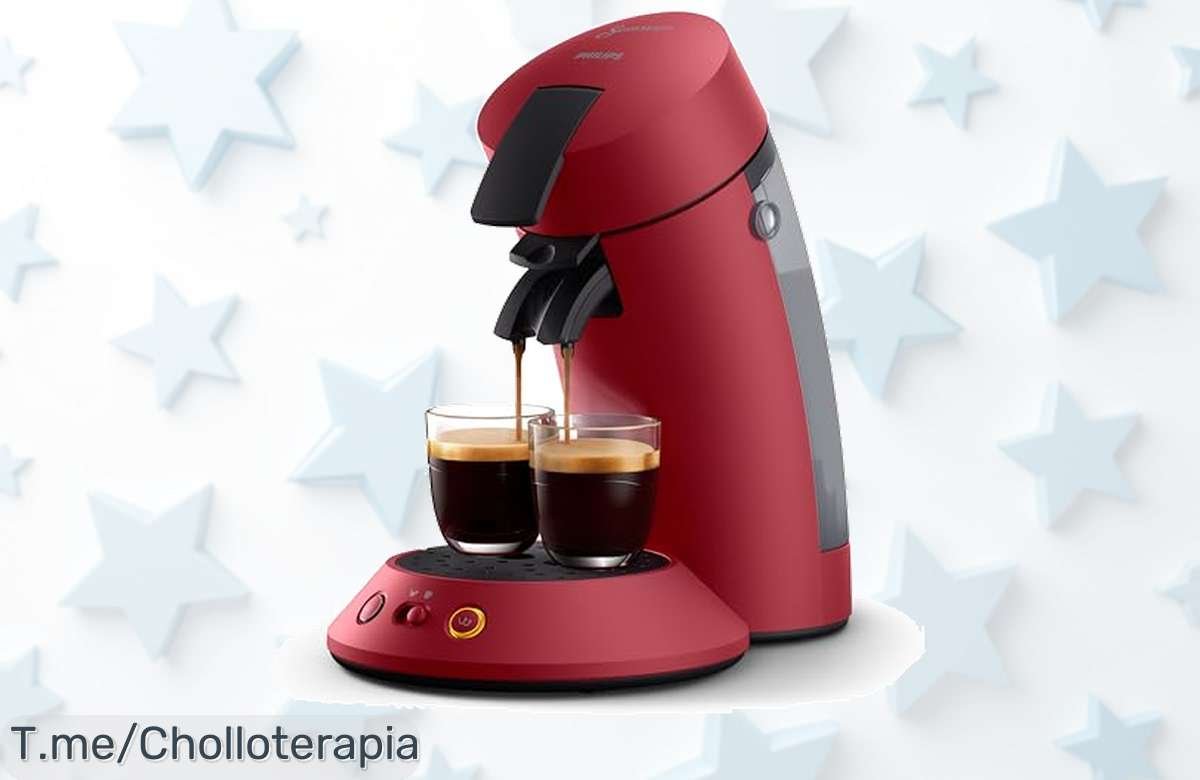 Descubre Philips Senseo Original Plus con espuma cremosa y doble taza en menos de un minuto aprovecha este ofertón nunca visto a precio loco antes que se agote compra ya