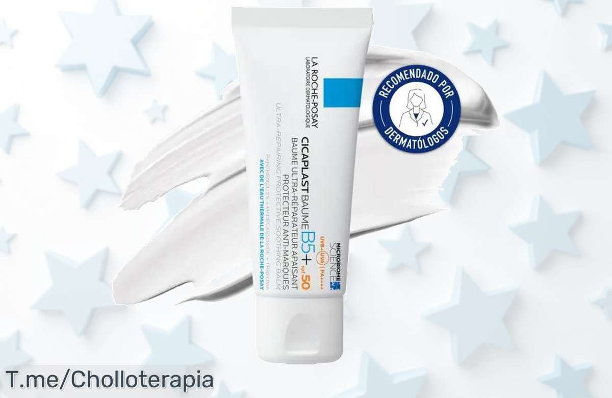 Descubre bálsamo reparador La Roche-Posay con filtro SPF50 la solución para piel sensible que calma y protege al instante aprovecha este descuento brutal nunca visto compra ya
