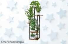 Descubre bamworld soporte esquinero 5 niveles único que ahorra espacio y soporta mucho peso perfecto para tu hogar precio de ganga con oferta limitada compra ahora o pierdes este ofertón