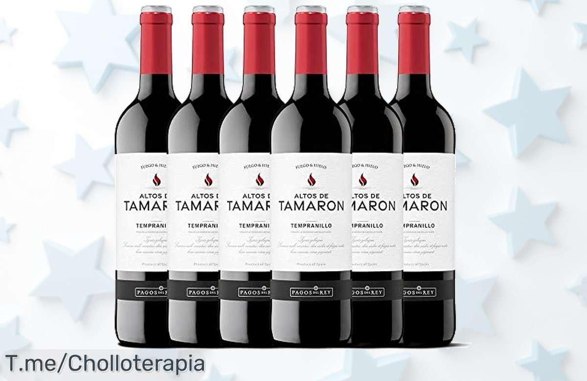 Descubre el Altos de Tamaron Tempranillo super chollo con sabor fresco y frutal que transforma tus platos disfruta esta oferta nunca vista y precio de ganga corre antes que se acabe