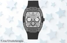 Descubre el Guess analógico diseño elegante con calendario y correa ajustable un super chollo con precio loco descuento brutal nunca visto compra ya antes que se agoten