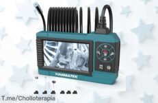 Descubre el Hanmatek endoscopio con cable de 5m y pantalla HD para ver todo en lugares imposibles precio loco y descuento brutal por tiempo limitado corre que es un ofertón único