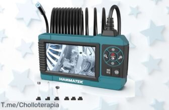 Descubre el Hanmatek endoscopio con cable de 5m y pantalla HD para ver todo en lugares imposibles precio loco y descuento brutal por tiempo limitado corre que es un ofertón único