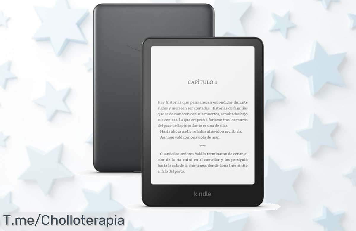 Descubre el Kindle Paperwhite Signature Edition con carga inalámbrica y batería que dura semanas en un ofertón nunca visto precio de ganga corre antes que se agote este super chollo