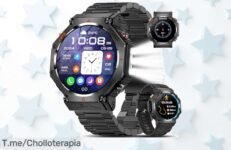 Descubre el Marsyu reloj inteligente con GPS y 107 modos deportivos en un super chollo nunca visto con descuento brutal compra ya antes de que se agote este ofertón