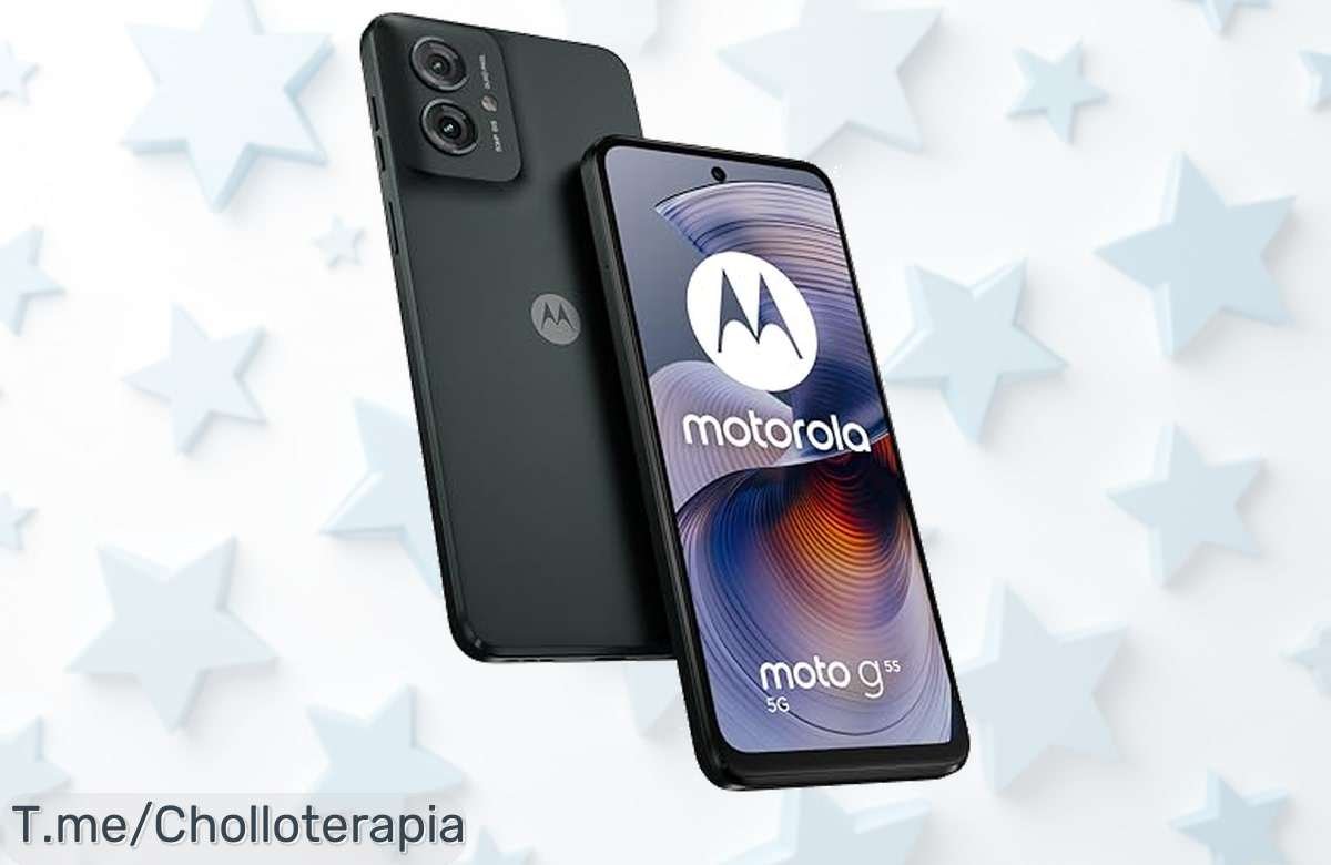 Descubre el Motorola Moto G55 5G súper rápido con doble SIM y mega almacenamiento en un precio de ganga nunca visto corre antes que se acabe este ofertón