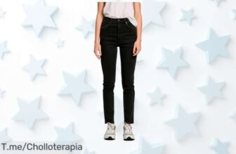 Descubre el Pepe Jeans Slim azul con talle alto que estiliza tu figura precio loco y descuento brutal nunca visto aprovecha este super chollo hoy mismo antes de que se acabe