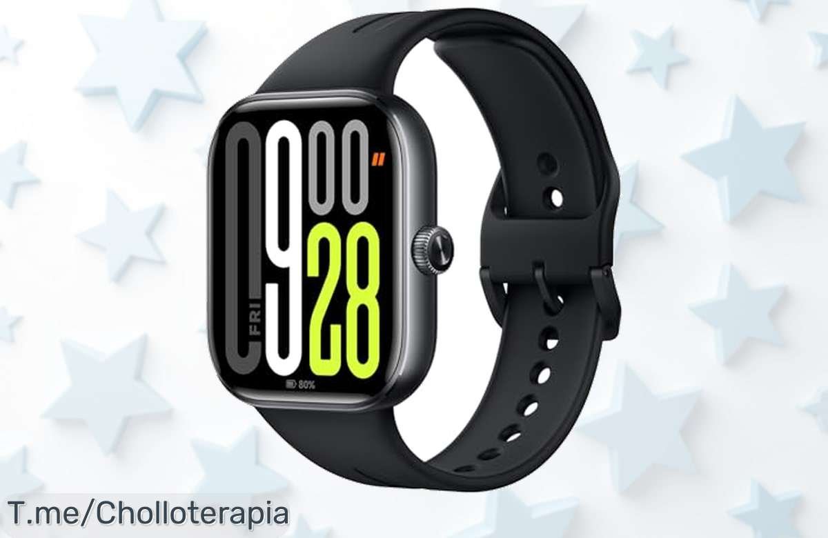 Descubre el Xiaomi Redmi Watch 5 con pantalla AMOLED y llamadas Bluetooth disfruta de ruido cero y batería que dura a precio loco este ofertón vuela ¡compra ya!