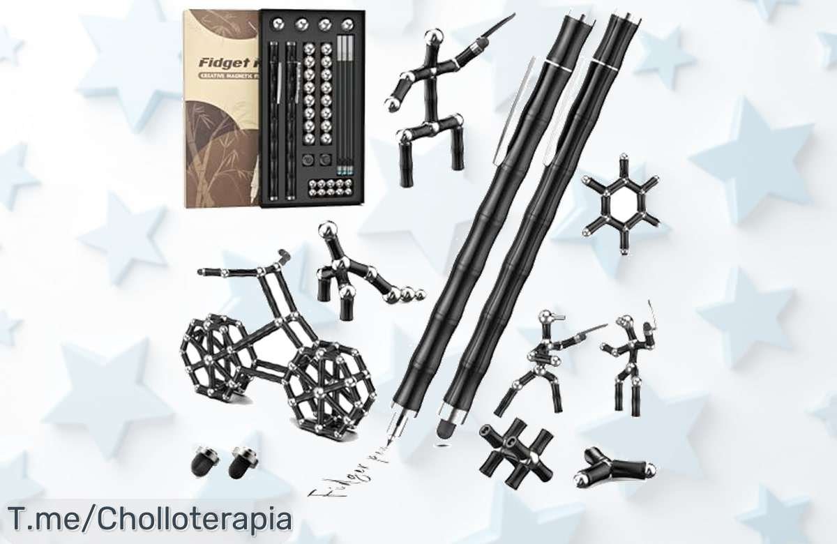 Descubre el bolígrafo magnético multiusos con imán ultra fuerte para jugar y crear disfruta de este ofertón nunca visto al mejor precio loco compra ya antes que se agote