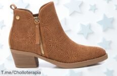 Descubre el botín mujer camel con tacón ancho único diseño super chulo la comodidad que mereces precio de ganga y oferta limitada ¡aprovecha este ofertón ya mismo!