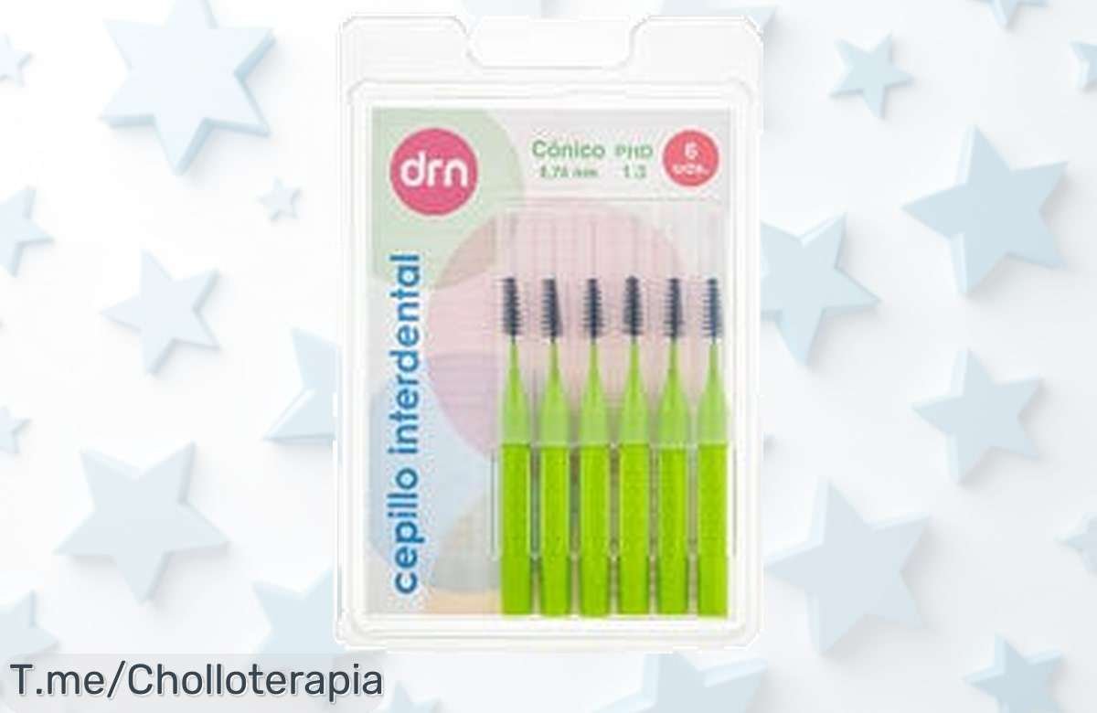 Descubre el cepillo interdental cónico Dentinet para encías perfectas y dientes limpios con un ofertón de precio loco nunca visto aprovecha este super chollo ya