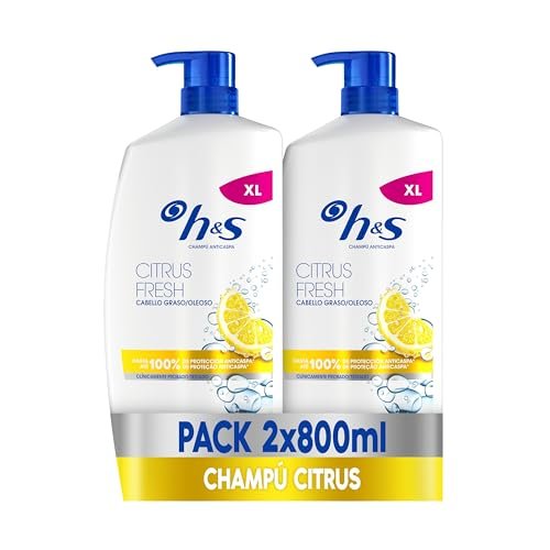 Descubre el champú anticaspa H&S citrus fresh elimina hasta 100 por ciento la caspa con un super chollo y descuento brutal solo por tiempo limitado ¡no lo dejes escapar!