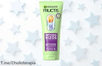 Descubre el champú método rizos Garnier Fructis con fórmula top para pelo vibrante a un ofertón nunca visto aprovecha este descuento brutal y llévate tu super chollo ya