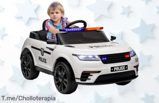 Descubre el coche eléctrico para niños con mando y música precio loco nunca visto diversión segura al máximo aprovecha este ofertón antes que nadie corre que vuela