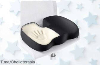 Descubre el cojín Benazcap que cuida tu coxis con espuma viscoelástica y alivia dolor ahora con un precio loco nunca visto aprovecha este ofertón limitado ¡Corre ya!