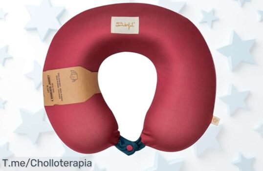 Descubre el cojín cervical granate que cuida tu postura sin esfuerzo con soporte potente precio loco nunca visto aprovecha este super chollo antes de que se acabe