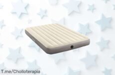 Descubre el colchón hinchable intex con tecnología FiberTech precio de ganga y resistencia increíble aguanta hasta 272 kg ¡un ofertón único que se agota ya!