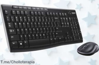 Descubre el combo teclado y ratón inalámbrico Logitech MK270 con conexión súper estable y teclas silenciosas oferta única nunca vista que no puedes dejar pasar ¡aprovecha este super chollo ya!