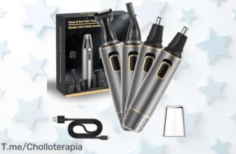 Descubre el cortapelos 4 en 1 recargable con motor potente que elimina tu vello rebelde sin dolor aprovecha este super chollo y descuento brutal antes de que se agote ¡corre ya!