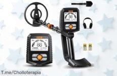 Descubre el detector de metales Sunpow con pantalla XXL y bobina impermeable precio loco nunca visto detecta oro y más aprovecha este ofertón con descuento brutal compra ya antes que se acabe
