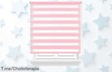 Descubre el estor enrollable doble capa noche y día con un descuento brutal que nunca has visto disfruta de un precio loco por tiempo limitado ¡aprovecha este ofertón ya!