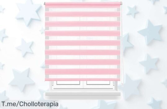 Descubre el estor enrollable doble capa noche y día con un descuento brutal que nunca has visto disfruta de un precio loco por tiempo limitado ¡aprovecha este ofertón ya!