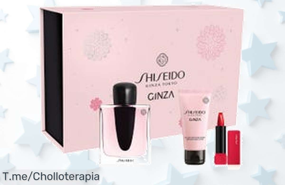 Descubre el estuche Ginza Shiseido Eau Parfum con aroma único que deslumbra cada día precio loco y descuento brutal nunca visto aprovecha ya este ofertón limitado