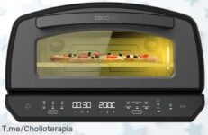 Descubre el horno Cecotec Pizza&Co 500 con doble resistencia y piedra especial para pizzas perfectas aprovecha este ofertón con precio loco y descuento brutal ¡últimas unidades!
