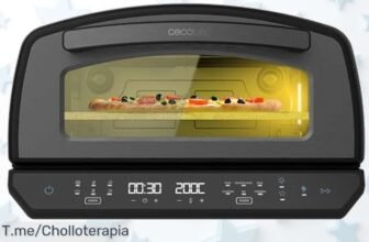 Descubre el horno Cecotec Pizza&Co 500 con doble resistencia y piedra especial para pizzas perfectas aprovecha este ofertón con precio loco y descuento brutal ¡últimas unidades!