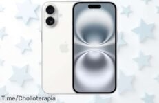 Descubre el iPhone 16 con chip A18 y cámara control total a precio loco un ofertón único descuento brutal que vuela no dejes perder este super chollo limitado