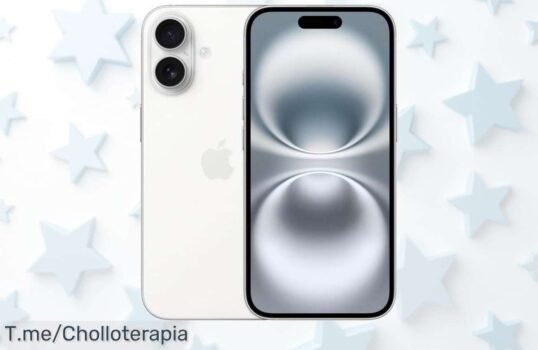 Descubre el iPhone 16 con chip A18 y cámara control total a precio loco un ofertón único descuento brutal que vuela no dejes perder este super chollo limitado