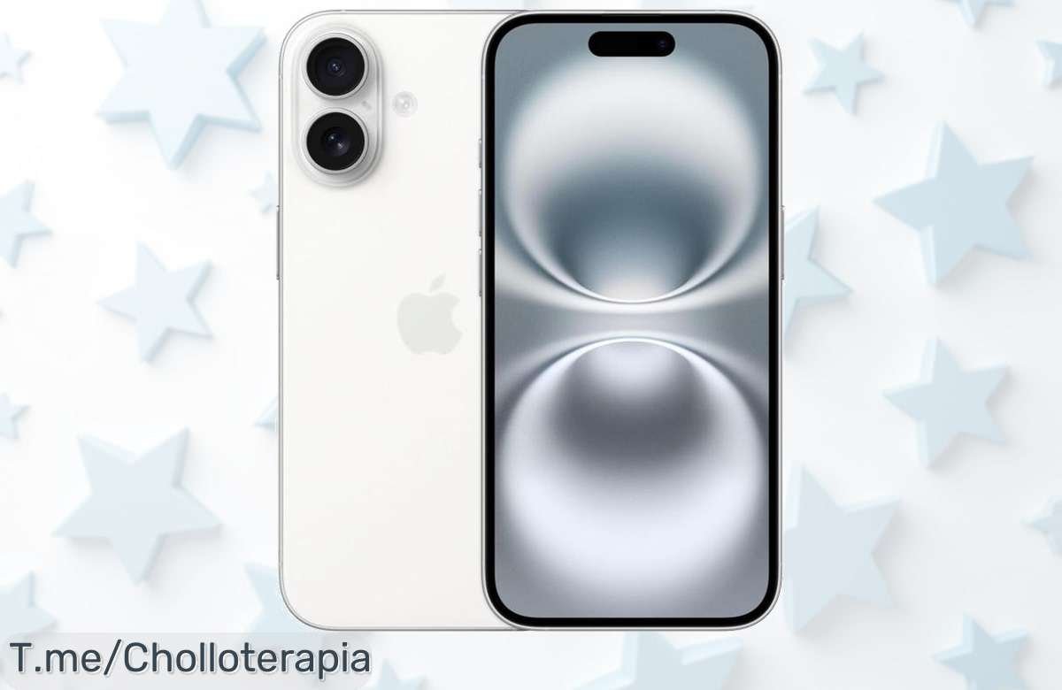 Descubre el iPhone 16 con chip A18 y cámara control total a precio loco un ofertón único descuento brutal que vuela no dejes perder este super chollo limitado