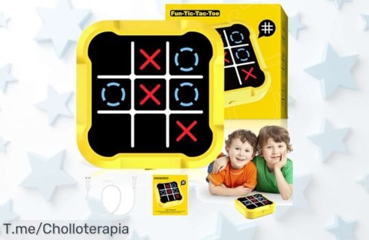 Descubre el juego electrónico Tic Tac Toe 3 en 1 con descuento brutal para entrenar tu mente y divertirte horas aprovecha este ofertón precio loco limitado actúa ya