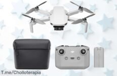 Descubre el kit de drone DJI Mini con cámara 4K y estabilización única disfruta hasta 62 minutos volando con un descuento brutal precio de ganga que no puedes perder corre ya