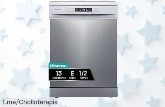 Descubre el lavavajillas Hisense super silencioso con lavado en 30 min y filtro autolimpiable un ofertón nunca visto a precio de ganga compra ya antes que se acabe