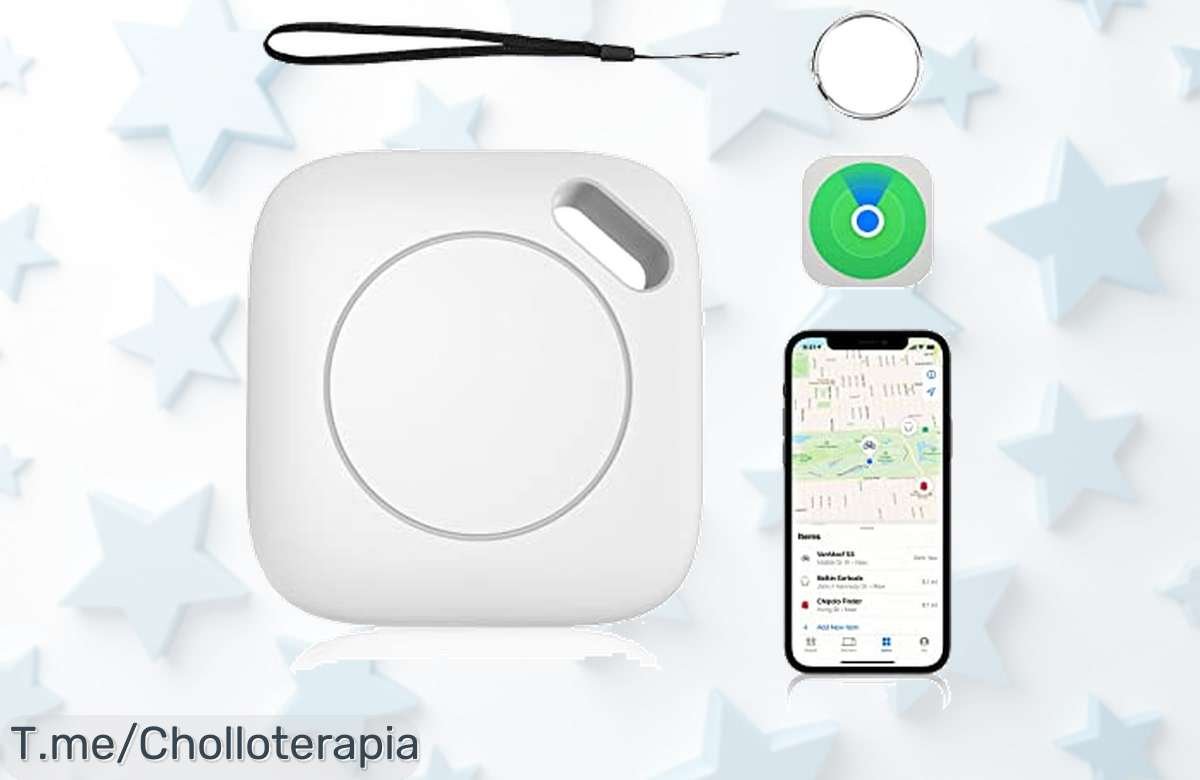 Descubre el localizador inteligente blanco con batería de un año que funciona sin apps y encuentra todo al instante aprovecha este ofertón con precio loco nunca visto actúa ya