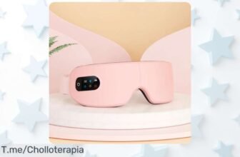 Descubre el masajeador de ojos con calor y música Bluetooth que elimina la fatiga ocular para mejorar tu sueño precio loco y descuento brutal nunca visto aprovecha el ofertón ya