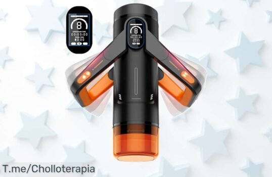 Descubre el masturbador con 9 modos y pantalla LCD que revolucionará tu placer diseño ergonómico a precio loco aprovecha este ofertón nunca visto ¡compra ya antes de que se acabe!