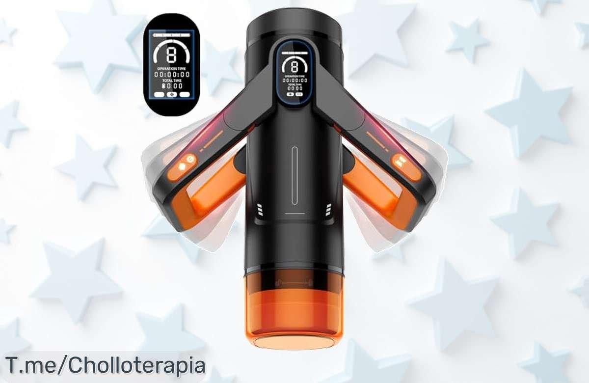 Descubre el masturbador con 9 modos y pantalla LCD que revolucionará tu placer diseño ergonómico a precio loco aprovecha este ofertón nunca visto ¡compra ya antes de que se acabe!