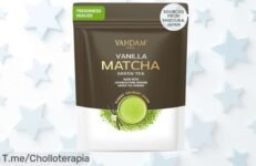 Descubre el matcha premium con vainilla natural directo de Japón disfruta hasta 50 tazas con sabor único en un ofertón limitado ¡precio loco y descuento brutal aprovecha ya!