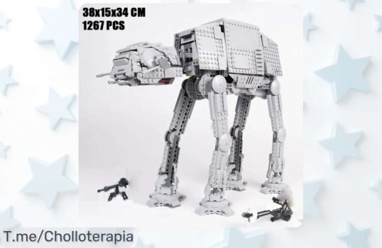 Descubre el ofertón loco de bloques AT-AT DIY con figuras que encantan a niños y adultos precio de ganga nunca visto aprovecha antes que se acabe