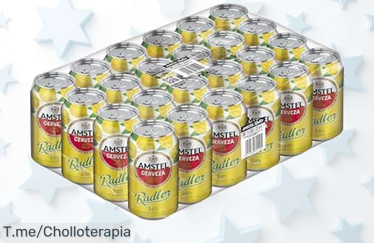 Descubre el pack Amstel Radler con sabor limón fuente de frescura que no puedes dejar pasar precio loco y descuento brutal solo por tiempo limitado ¡corre!