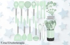 Descubre el pack Dld 33 utensilios que no se doblan ni dañan, resistentes hasta 230 grados con un descuento brutal y precio loco ¡aprovecha este ofertón único ya!