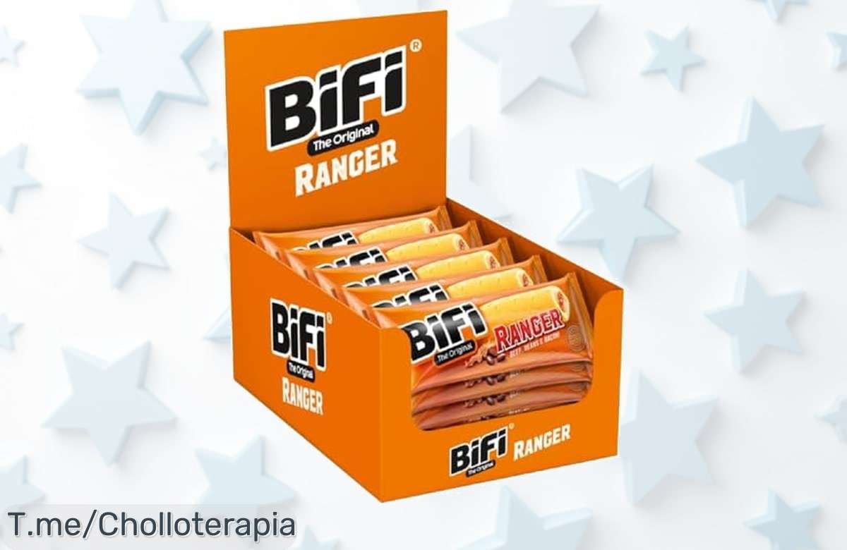 Descubre el pack de 20 salchichas BiFi Ranger en hojaldre con proteínas que te dan energía, un ofertón nunca visto y precio loco solo disponible por tiempo limitado ¡corre!