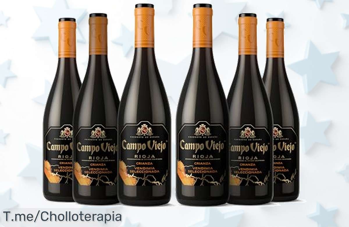 Descubre el pack de 6 vinos crianza con sabor intenso y toques especiados a un precio loco que nunca viste antes aprovecha este ofertón con descuento brutal que vuela rápido te lo mereces actúa ya