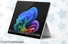 Descubre el portátil 2 en 1 Surface Pro con IA y 5G, velocidad nunca vista y multitarea sin límites a un precio loco solo por tiempo limitado ¡aprovecha este ofertón ya!