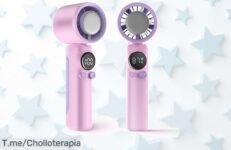 Descubre el portátil de mano con 100 velocidades y doble enfriamiento potente que ofrece un frescor turbo imposible creer consigue este ofertón con descuento brutal precio loco ¡corre antes que vuelen!