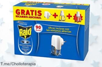 Descubre el raid eléctrico anti mosquitos con recambios que duran 90 noches precio loco nunca visto acaba ya con los bichos corre por este super chollo oferta limitada
