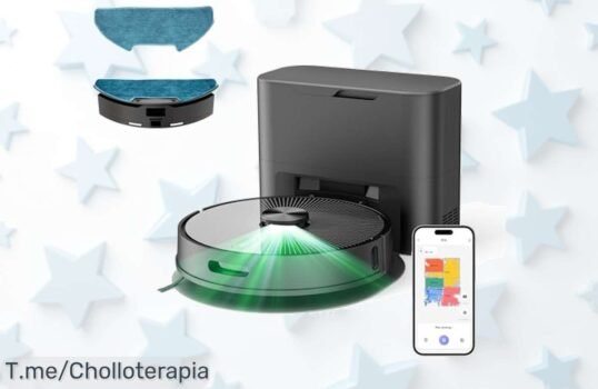 Descubre el robot aspirador con mapeo LiDAR y vaciado automático un ofertón de precio loco para limpiar fácil sin esfuerzo corre que este descuento brutal nunca visto es limitado